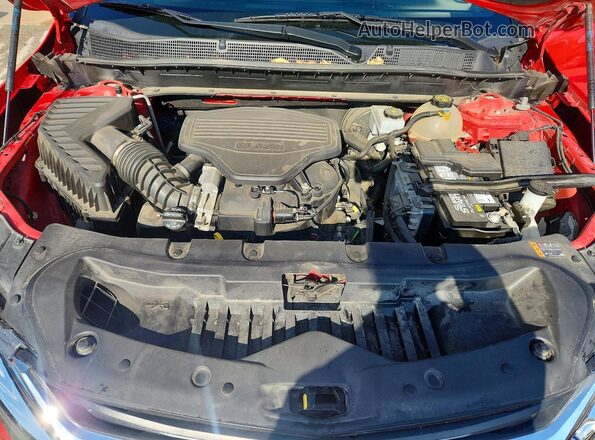 3GNKBCRS7LS702779 2020 CHEVROLET BLAZER Red ძრავის განყოფილების ხედი