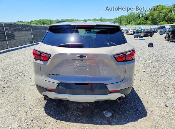 3GNKBCRS7MS514541 2021 CHEVROLET BLAZER Gray Вид ззаду
