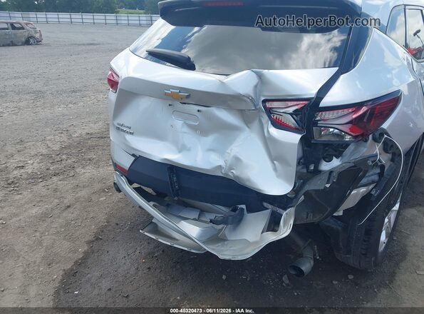 3GNKBCRS8LS588713 2020 CHEVROLET BLAZER Silver Դիմացի տեսք