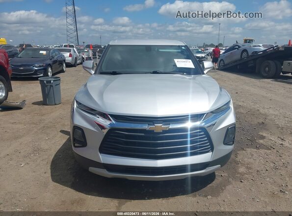 3GNKBCRS8LS588713 2020 CHEVROLET BLAZER Silver Սարքավորումների վահանակի տեսք
