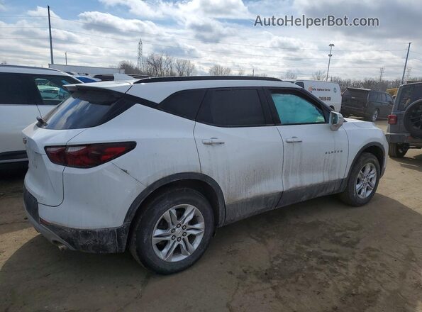 3GNKBCRS8LS707599 2020 CHEVROLET BLAZER White Rear right