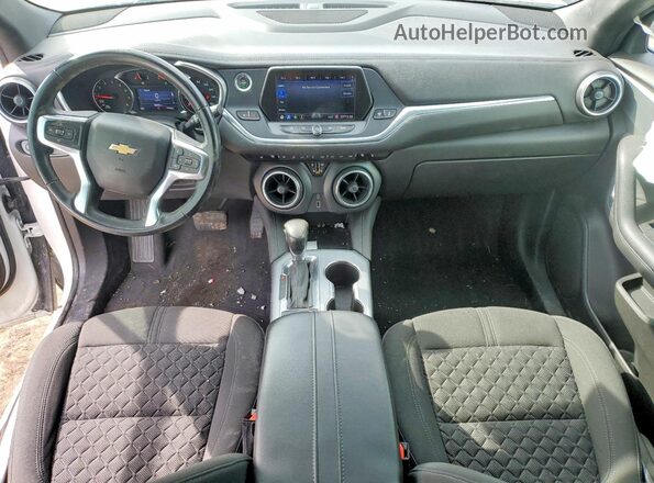 3GNKBCRS8LS707599 2020 CHEVROLET BLAZER White Dashboard view
