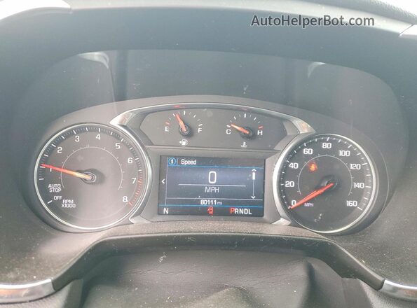3GNKBCRS8MS556166 2021 CHEVROLET BLAZER Silver Vista del cuadro de instrumentos