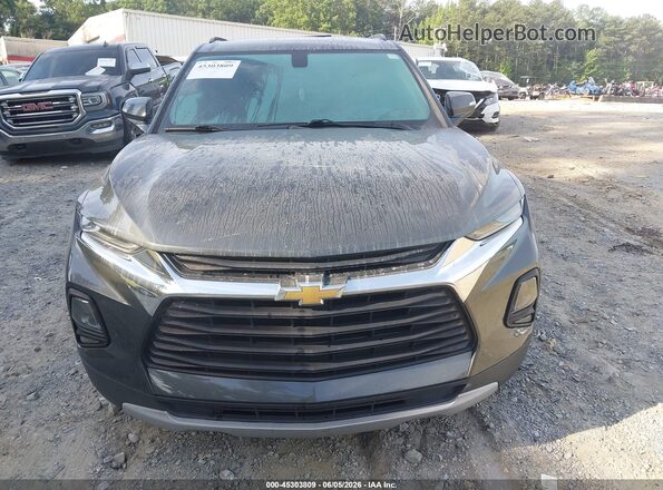 3GNKBCRS9KS551961 2019 CHEVROLET BLAZER Gray Vista interior trasera