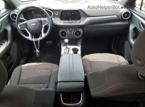 3GNKBCRS9LS557860 2020 CHEVROLET BLAZER Charcoal Вид панелі приладів