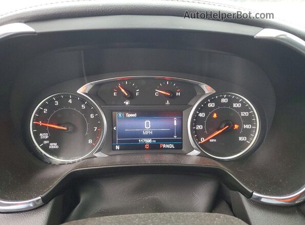 3GNKBCRS9LS616972 2020 CHEVROLET BLAZER Black Սարքավորումների վահանակի տեսք