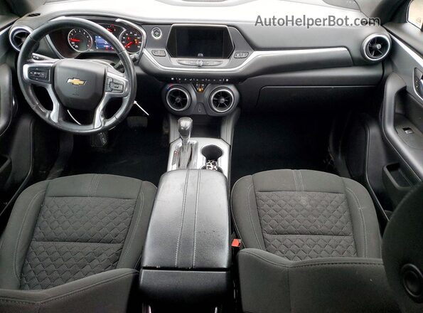 3GNKBCRS9LS616972 2020 CHEVROLET BLAZER Black Առջևի վահանակի տեսք