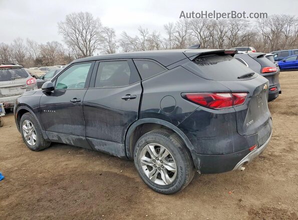 3GNKBCRS9LS616972 2020 CHEVROLET BLAZER Black Հետևի ձախ