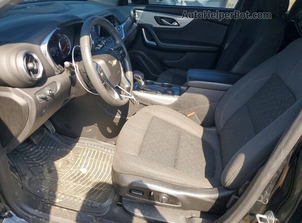 3GNKBCRS9MS532216 2021 CHEVROLET BLAZER Black Вид салону спереду