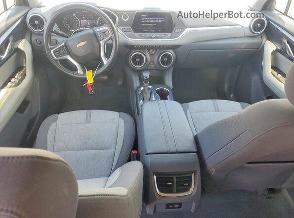 3GNKBCRSXLS535558 2020 CHEVROLET BLAZER Silver 