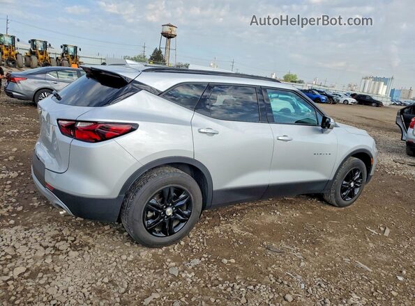 3GNKBCRSXMS546304 2021 CHEVROLET BLAZER Silver Հետևի աջ