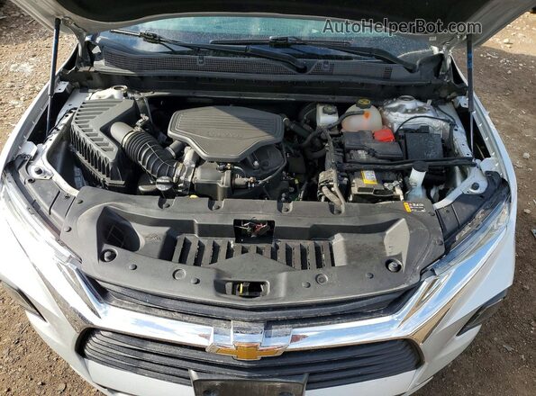 3GNKBCRSXMS546304 2021 CHEVROLET BLAZER Silver Շարժիչի բաժամունքի տեսք