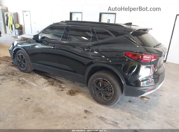 3GNKBDR41PS175089 2023 CHEVROLET BLAZER Black Trasero izquierdo