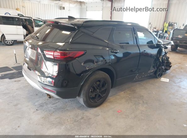 3GNKBDR41PS175089 2023 CHEVROLET BLAZER Black Trasero derecho