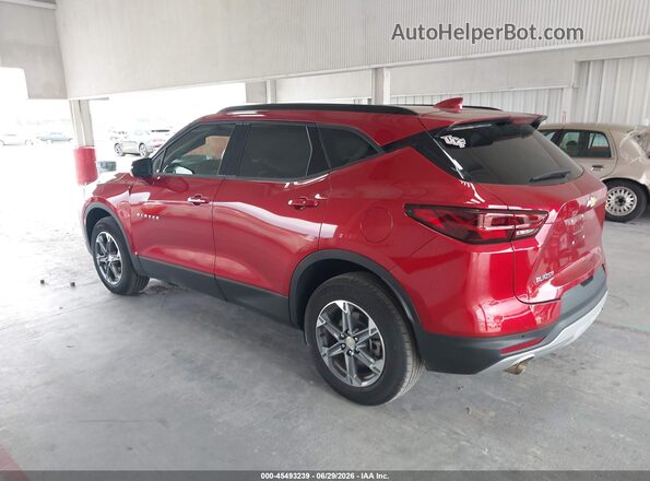3GNKBDR45RS225690 2024 CHEVROLET BLAZER Red Панорамний вид салону 360°