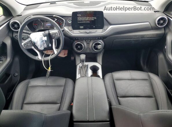 3GNKBDR47RS181899 2024 CHEVROLET BLAZER Gray Вид панелі приладів
