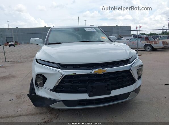 3GNKBDR49PS193811 2023 CHEVROLET BLAZER White Vista del cuadro de instrumentos