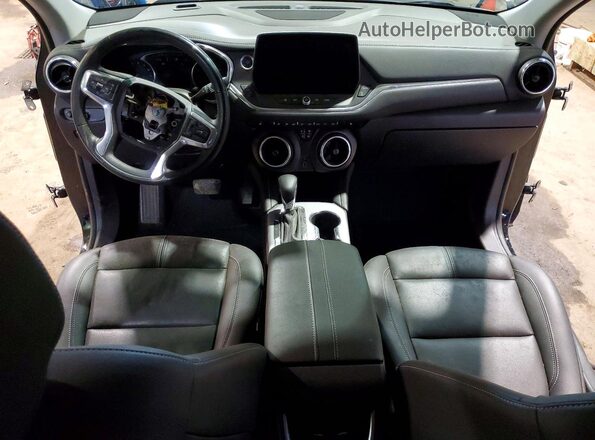 3GNKBDR49RS169818 2024 CHEVROLET BLAZER Black Widok deski rozdzielczej