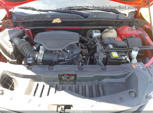 3GNKBDRS5MS538679 2021 CHEVROLET BLAZER Red Rear view