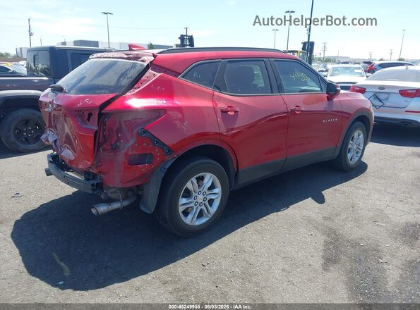 3GNKBDRS7MS575152 2021 CHEVROLET BLAZER Red 