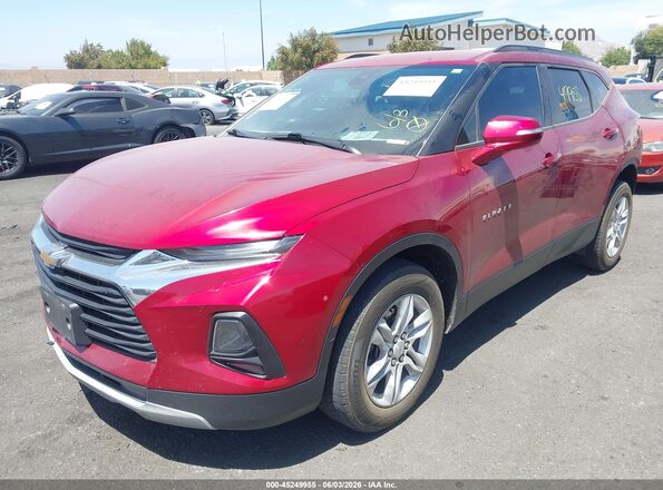 3GNKBDRS7MS575152 2021 CHEVROLET BLAZER Red 