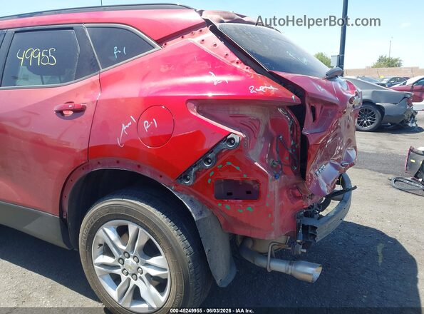 3GNKBDRS7MS575152 2021 CHEVROLET BLAZER Red 