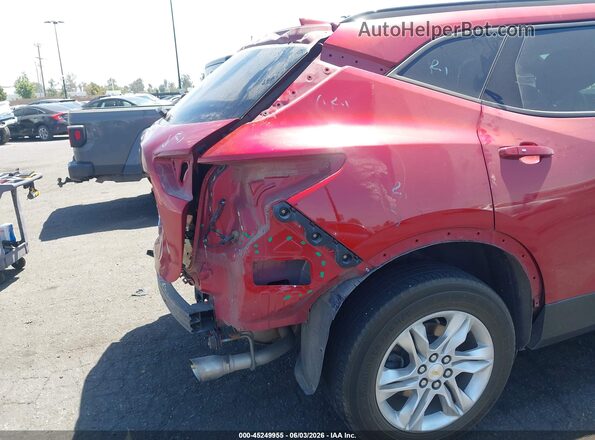 3GNKBDRS7MS575152 2021 CHEVROLET BLAZER Red 