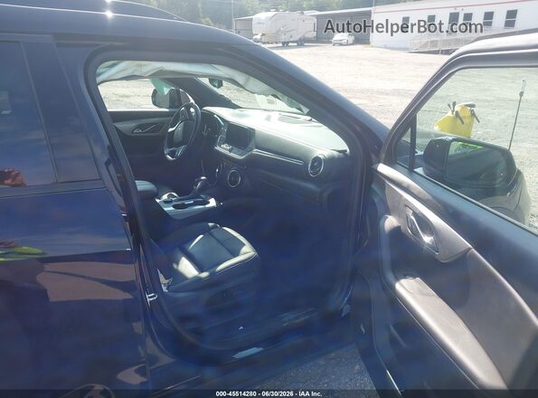 3GNKBDRS8MS550065 2021 CHEVROLET BLAZER Black Widok wnętrza z przodu