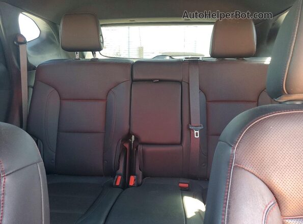 3GNKBERS0LS575885 2020 CHEVROLET BLAZER Red Widok tylnych siedzeń