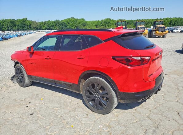 3GNKBERS0LS575885 2020 CHEVROLET BLAZER Red Tył lewy