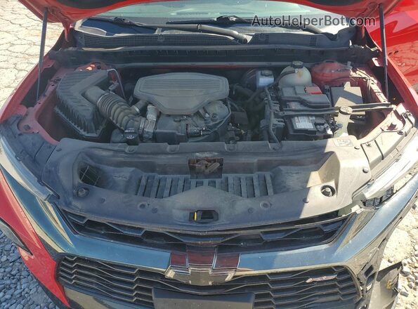 3GNKBERS0LS575885 2020 CHEVROLET BLAZER Red Widok komory silnika