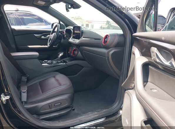 3GNKBERS0PS222486 2023 CHEVROLET BLAZER Black Front interior view