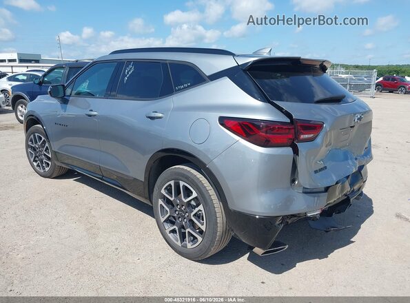 3GNKBERS0SS244206 2025 CHEVROLET BLAZER Gray Հետևի ձախ