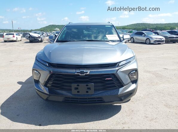3GNKBERS0SS244206 2025 CHEVROLET BLAZER Gray Սարքավորումների վահանակի տեսք