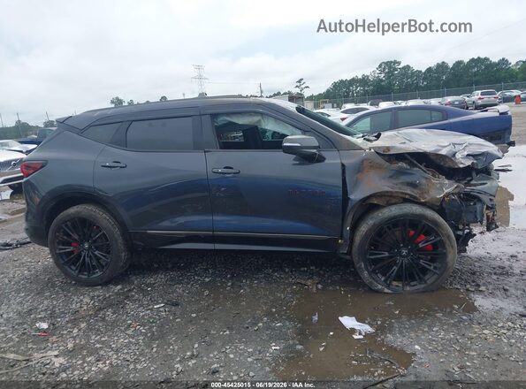 3GNKBERS1MS512103 2021 CHEVROLET BLAZER Gray Widok wnętrza z tyłu