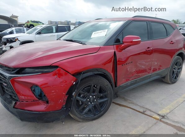 3GNKBERS1SS107792 2025 CHEVROLET BLAZER Red Vista frontal