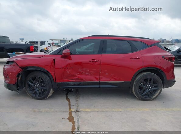 3GNKBERS1SS107792 2025 CHEVROLET BLAZER Red Vista interior de 360 grados
