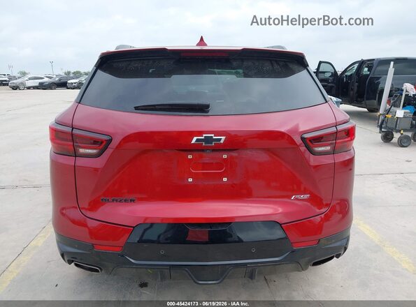 3GNKBERS1SS107792 2025 CHEVROLET BLAZER Red 