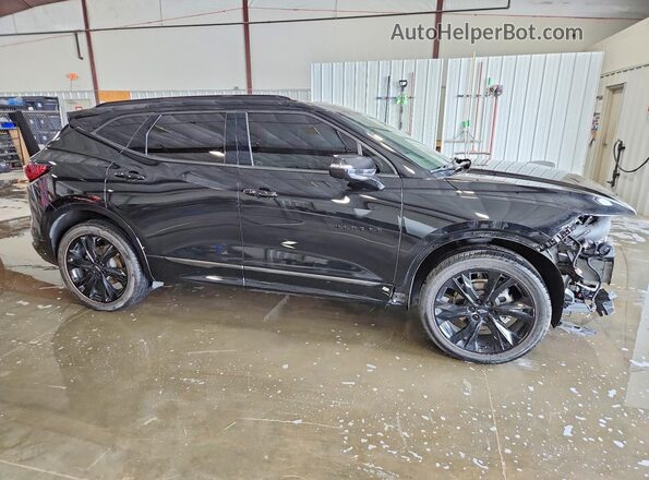 3GNKBERS2MS586596 2021 CHEVROLET BLAZER Black Առջևի աջ