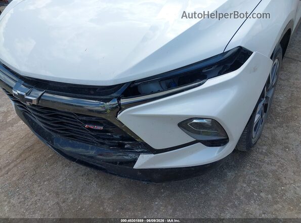 3GNKBERS2PS176661 2023 CHEVROLET BLAZER White Вид спереду