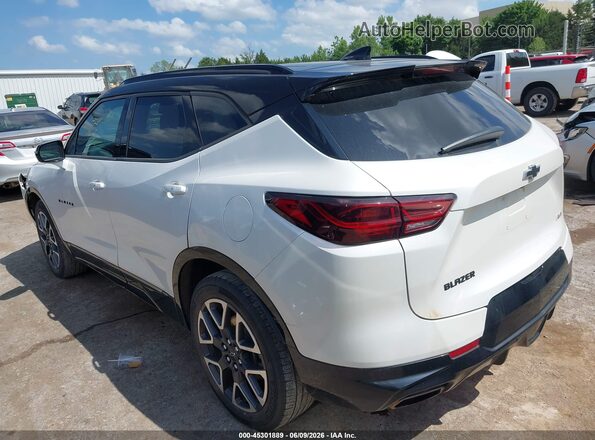 3GNKBERS2PS176661 2023 CHEVROLET BLAZER White Панорамний вид салону 360°