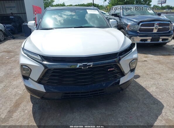 3GNKBERS2PS176661 2023 CHEVROLET BLAZER White Вид щитка приладів