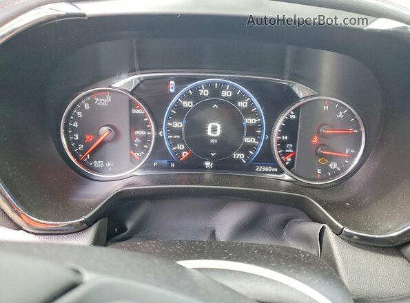 3GNKBERS3SS128370 2025 CHEVROLET BLAZER Черный Вид щитка приборов