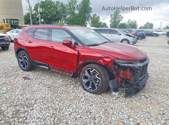 3GNKBERS4MS532913 2021 CHEVROLET BLAZER Red 