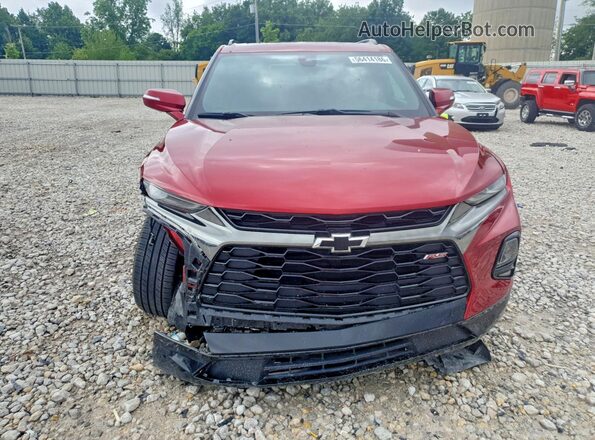 3GNKBERS4MS532913 2021 CHEVROLET BLAZER Red 