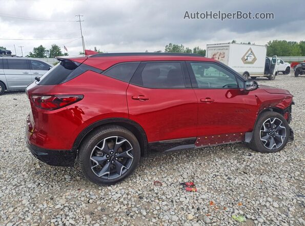 3GNKBERS4MS532913 2021 CHEVROLET BLAZER Red 
