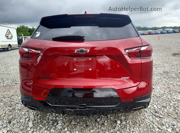3GNKBERS4MS532913 2021 CHEVROLET BLAZER Red 