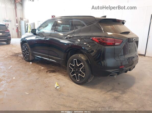 3GNKBERS4PS112797 2023 CHEVROLET BLAZER Black Tył lewy