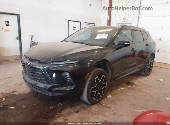 3GNKBERS4PS112797 2023 CHEVROLET BLAZER Black Przód lewy