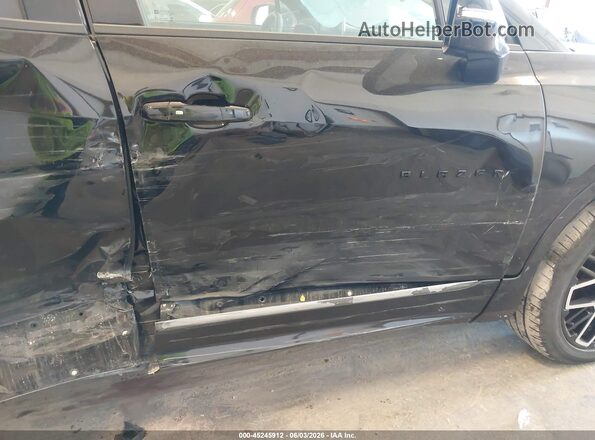 3GNKBERS4PS112797 2023 CHEVROLET BLAZER Black Widok z przodu